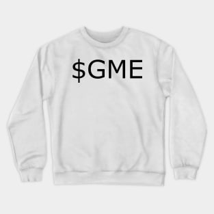 $GME (black) Crewneck Sweatshirt